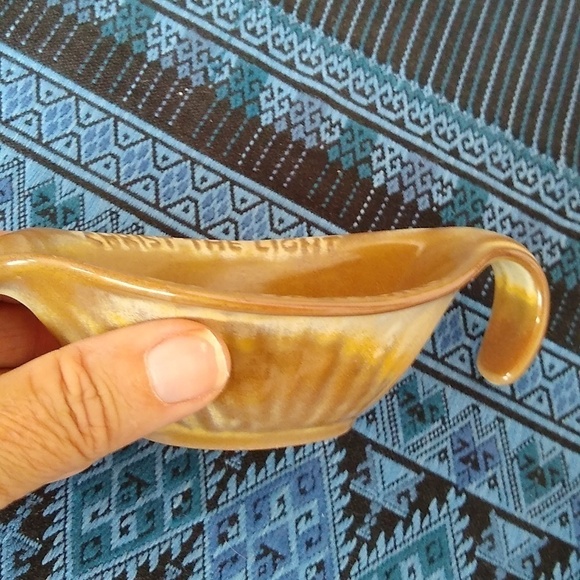 Frankoma Oral Roberts 1971 Christ the Light Vintage Pottery Candleholder - Picture 7 of 7